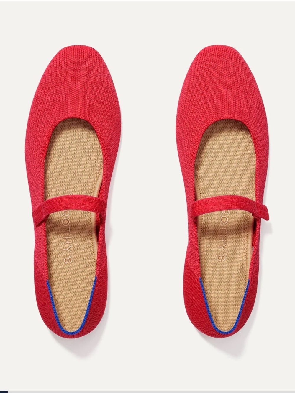 Rothyโs The Square Mary Jane Lollipop Red Size 7.5